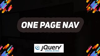 One Page Nav in Bangla | Smooth Scrolling | jQuery Plugin