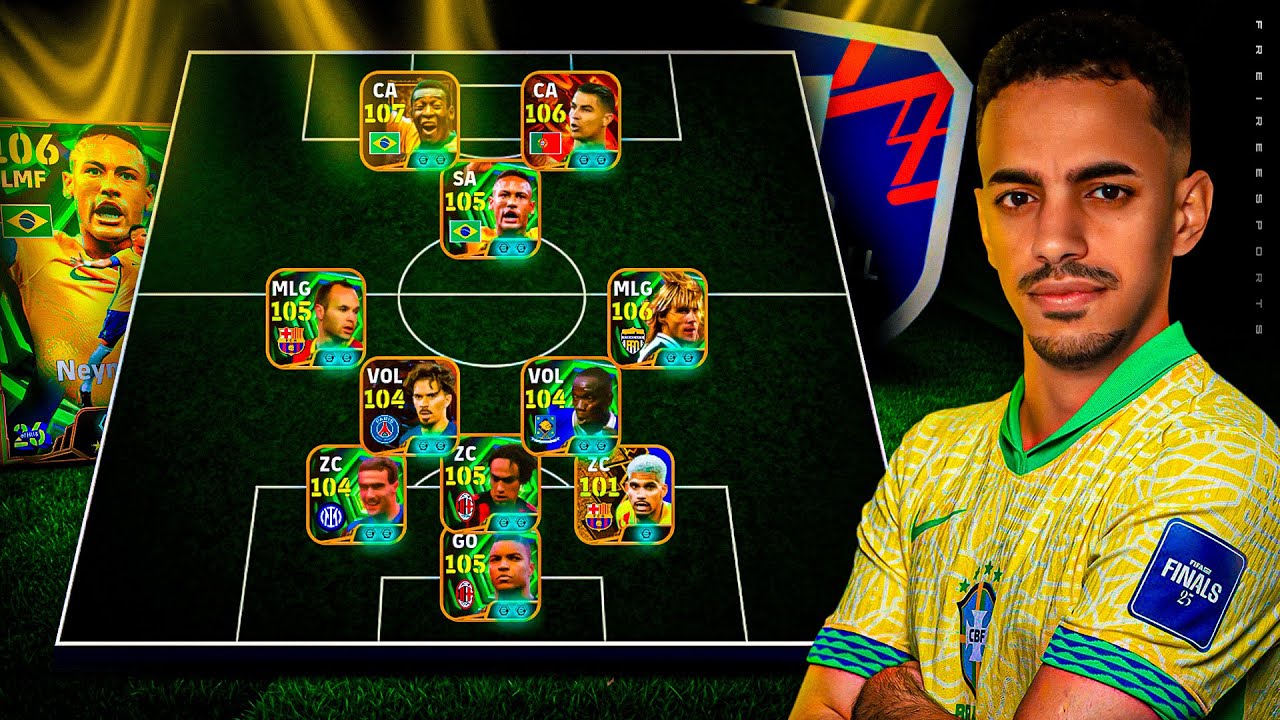 Ajeitando Times + Liga eFootball + X1 |  eFootball 26 Mobile - 