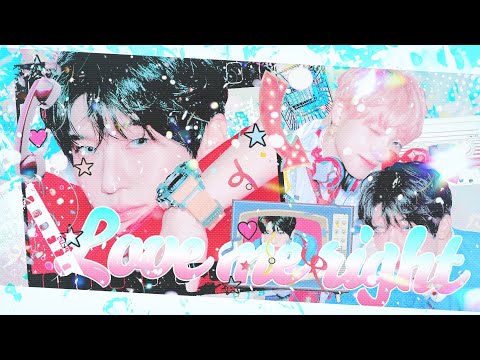 막강즈 (운학×한유진×지훈×경민×료×사쿠야) - LOVE ME RIGHT (원곡 : EXO) | 엔시티 위시 커버보컬팀 위시기니˚₊·—̳͟͞͞♡