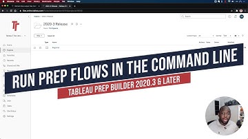 How to run Tableau Prep flows in the command line 2020.3 & later
