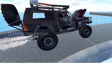 WRECKED JEEP - Crash Master 3D Gameplay ( Level 138 - 143 )