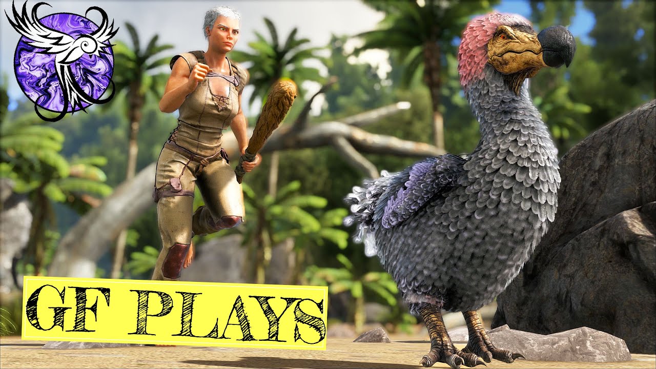 Taming A Dodo With My Girlfriend… PART 2 | GF Plays | ARK Survival Evolved