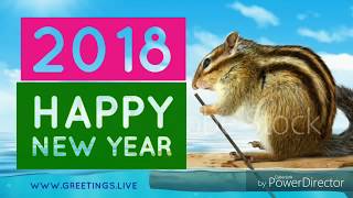 Good greetings creative Happy New Year Wishes 2018 from www.greetings.live