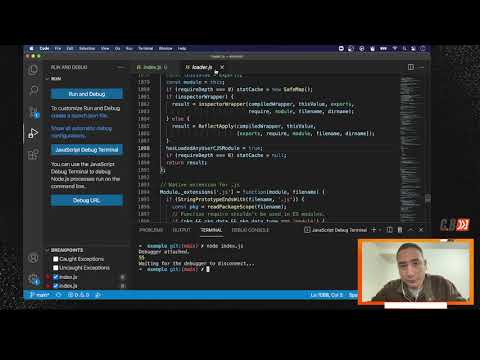 Como usar o break point no vscode e node.js?