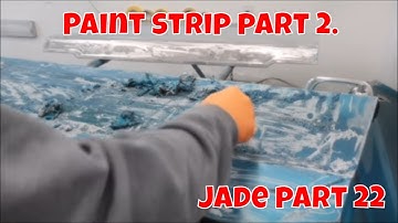 1968 Mustang paint strip round 2. "Jade" part 22