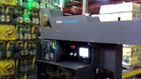 United Barcode Systems  APL 8000 Print and Apply Pallet Labelling System