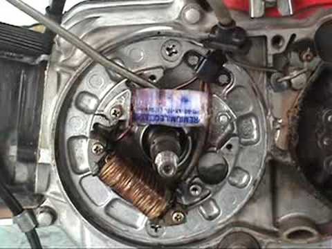 Honda C70 Eliminacion del sistema de platinos YouTube