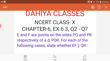 if Δ ABE ≅ Δ ACD, show that Δ ADE ~ Δ ABC. Ex. 6.3 Q2- Q7, Class -x