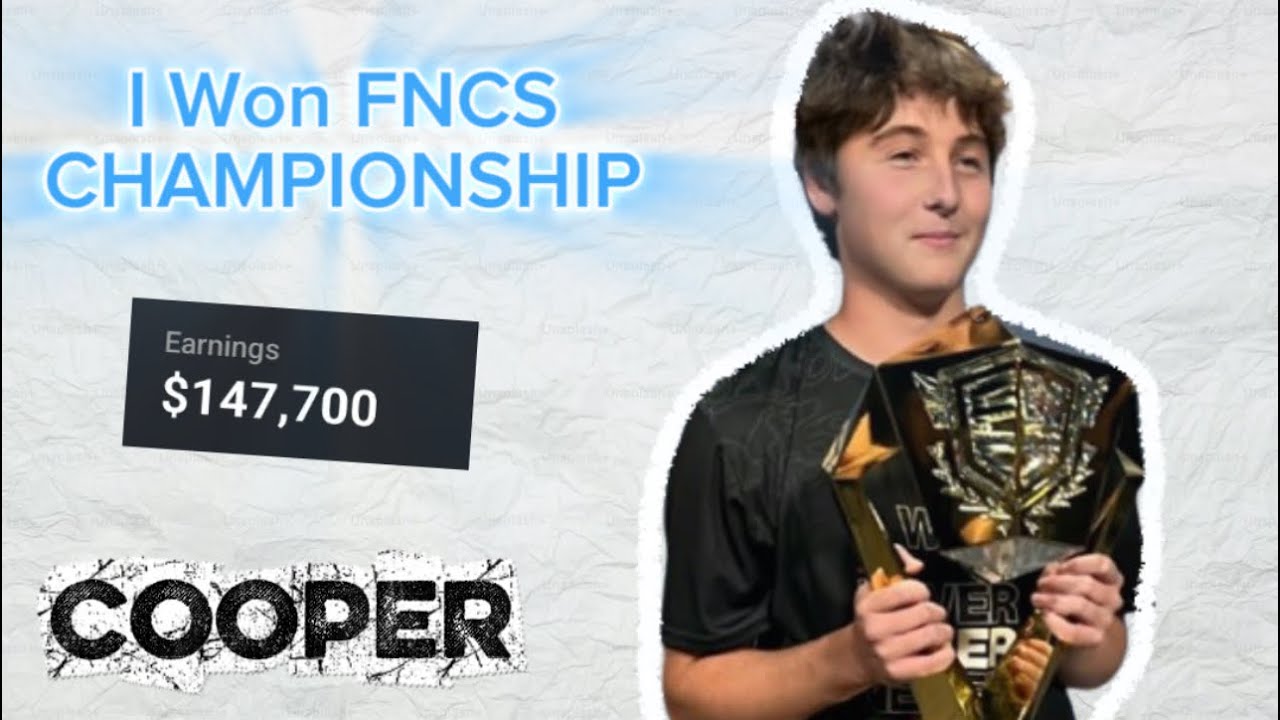 COOPER: From Coin Flip to Champion | Fortnite Documentary
