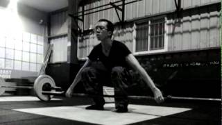 2015-0317 power snatch(20kg) - bad posture