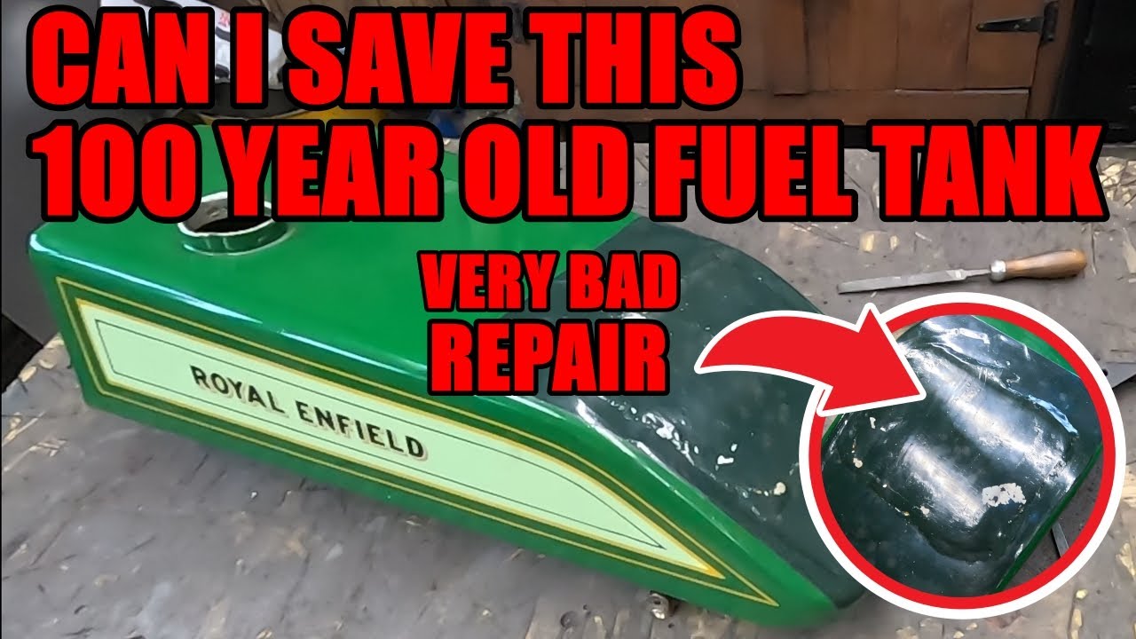 Могу ли я сохранить этот 100-летний топливный бак? Часть 1