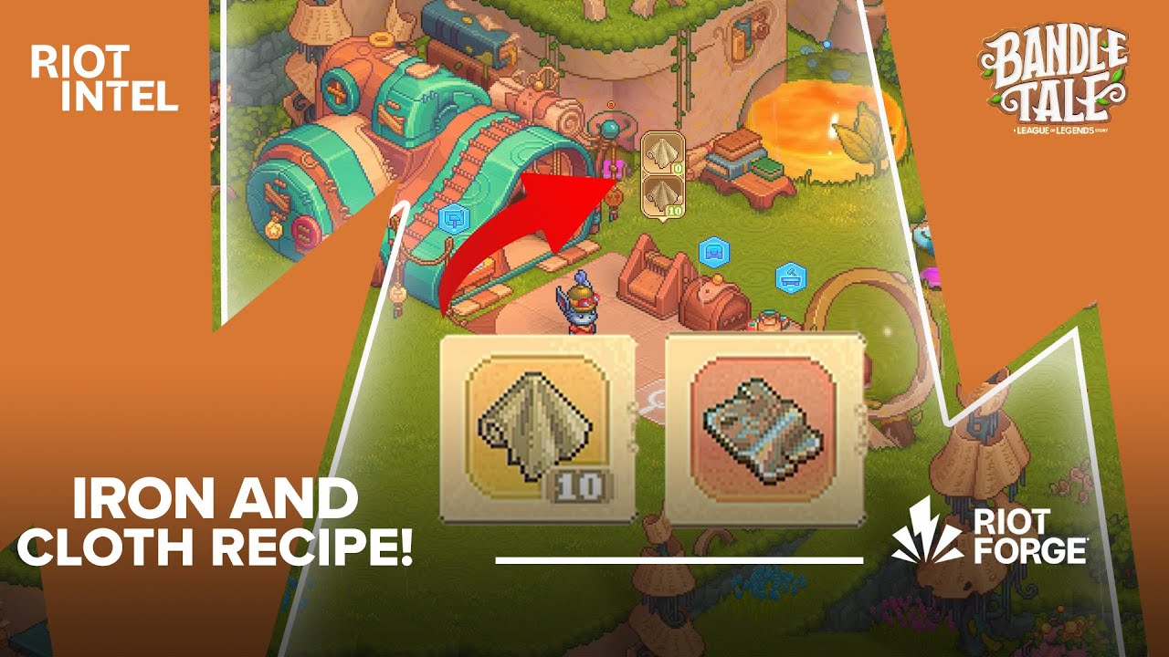 How To Craft Cloth And Iron! | Bandle Tale