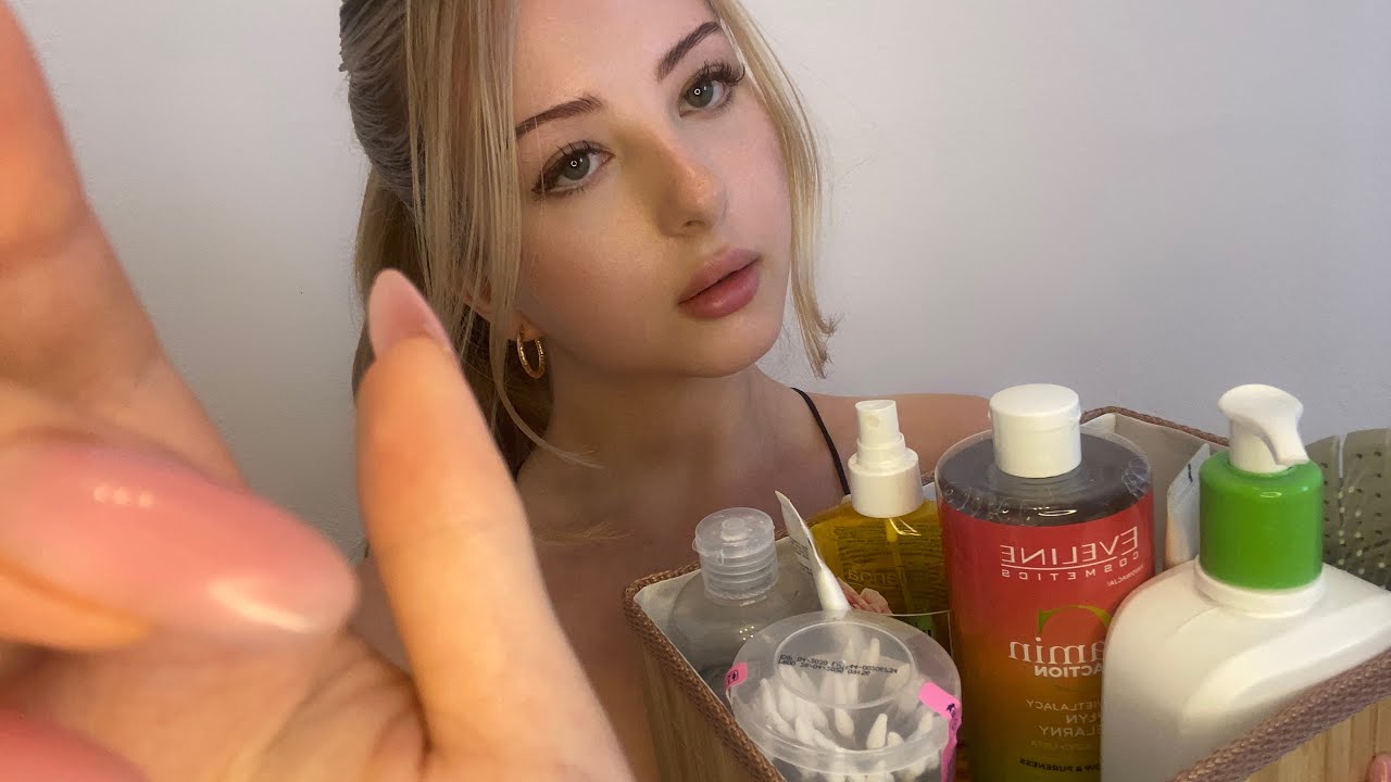 ASMR| Taking care of you before you fall asleep 💤
