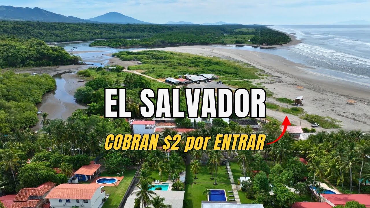¡INCREÍBLE! Ahora COBRAN $2 por ENTRAR a esta PLAYA del ORIENTE de EL SALVADOR #turismo