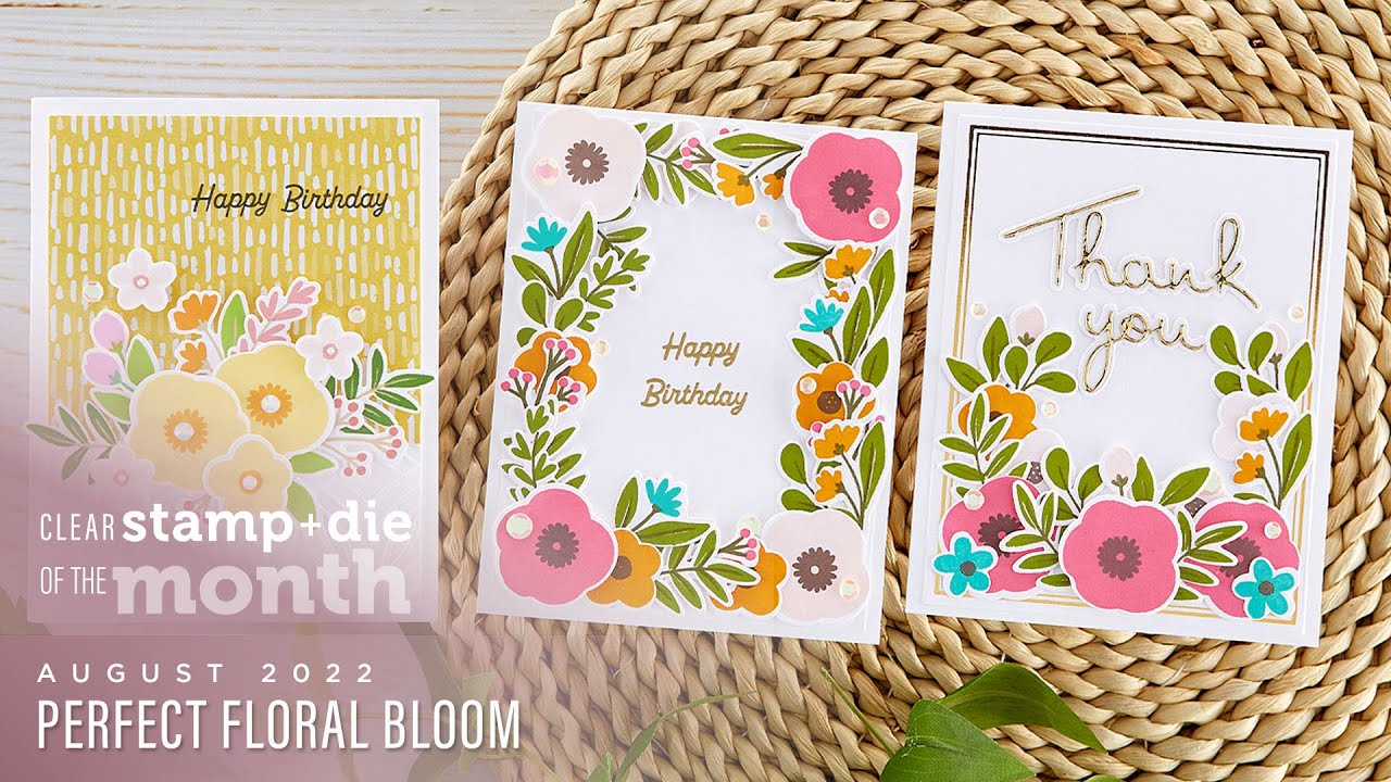 Color Outside the Lines - Clear Stamp of the Month