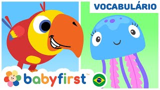 Desenho educativo 2 anos | Primeiras palavras com Larry | Animais |Instrumentos musicais |BabyFirst screenshot 4
