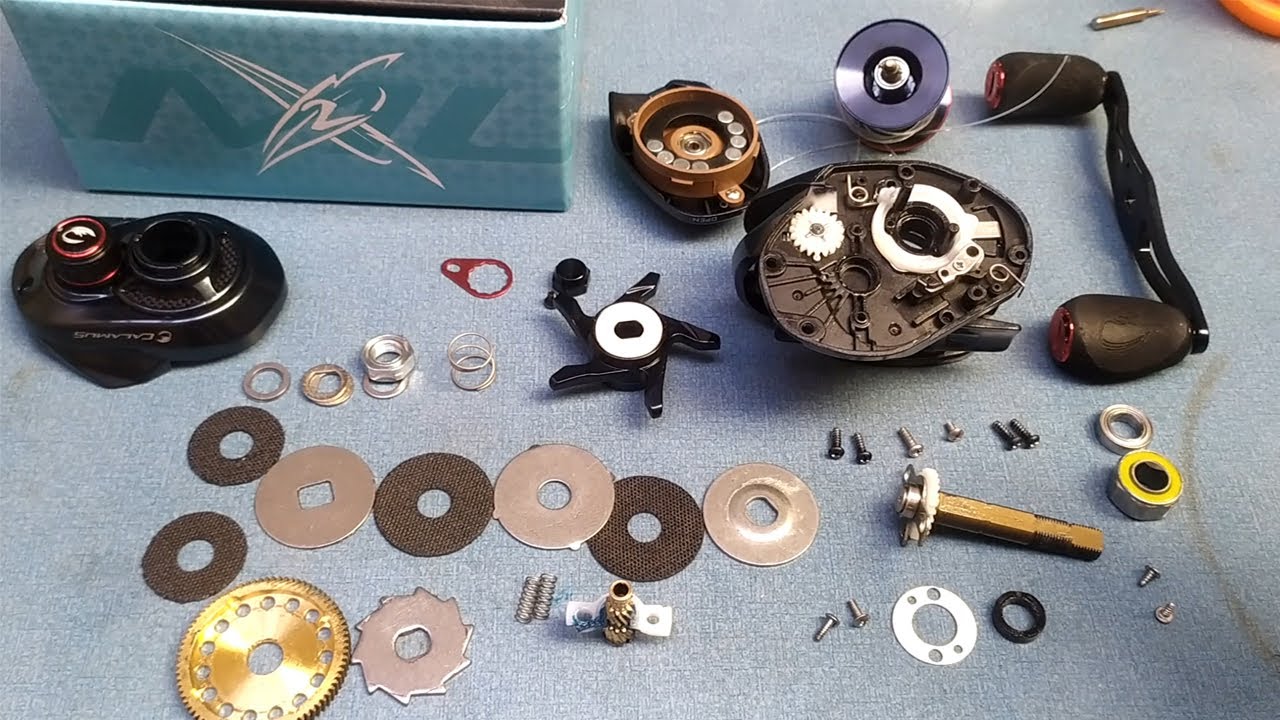 Bongkar Reel Baitcasting Calamus X2 YouTube