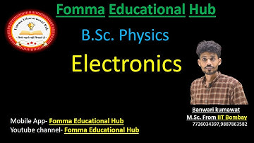 B.SC. PART-2 ELECTRONICS LECTURE 04