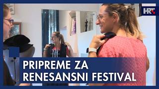 Pripreme za Renesansni festival u Koprivnici