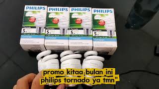Philips tornado 5w buy 1 free 1