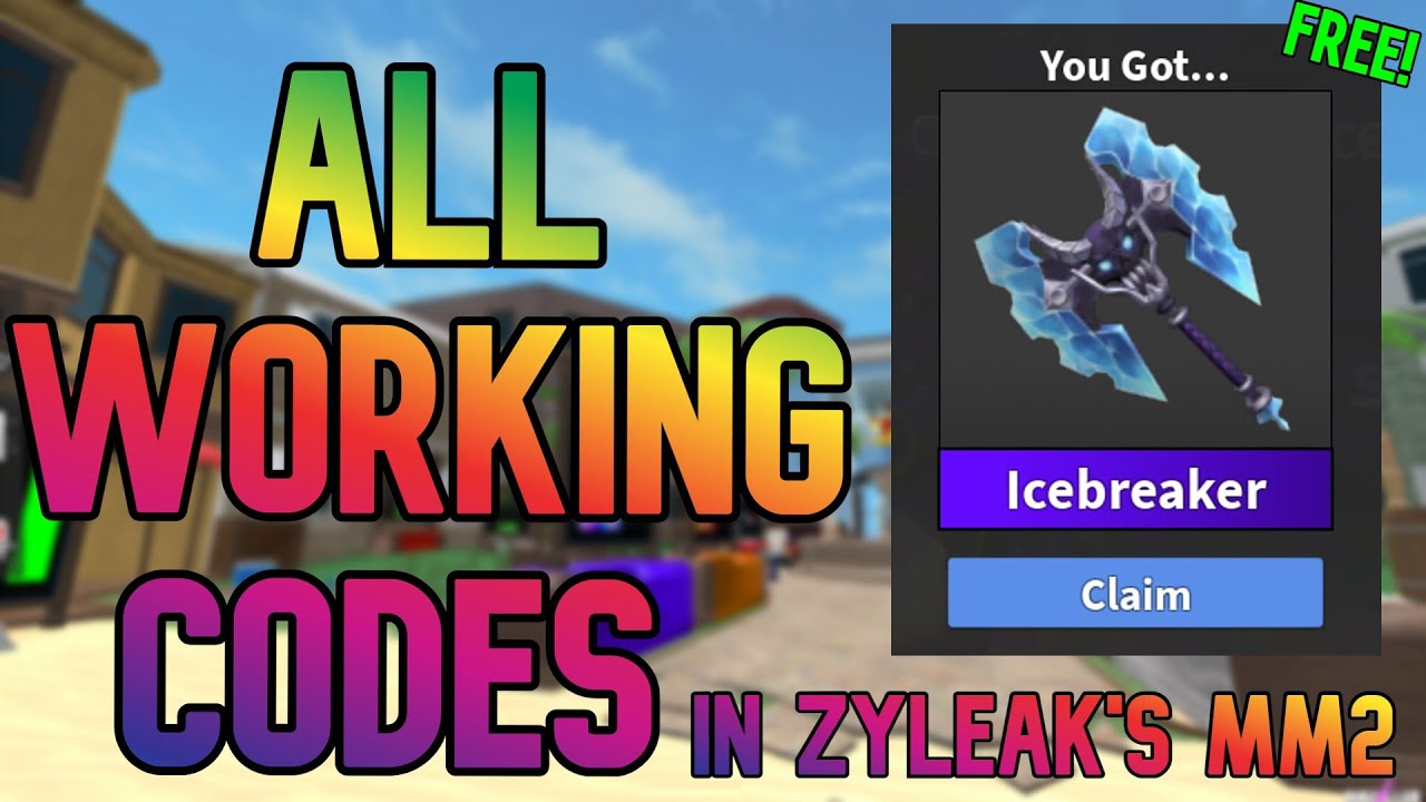 Zyleaks MM2 Codes (November 2023) - Touch, Tap, Play