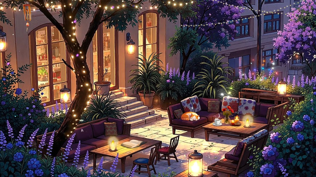 Quiet Cafe Night 🌿 Positive Lofi Music for a Better Mood 🌙 Chill Lofi Cafe for Calm Evening