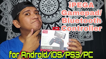 IPEGA 9099 WOLVERINE UNBOXING REVIEW - bluetooth/gamepad controller for Android, iOS, PS3 & PC