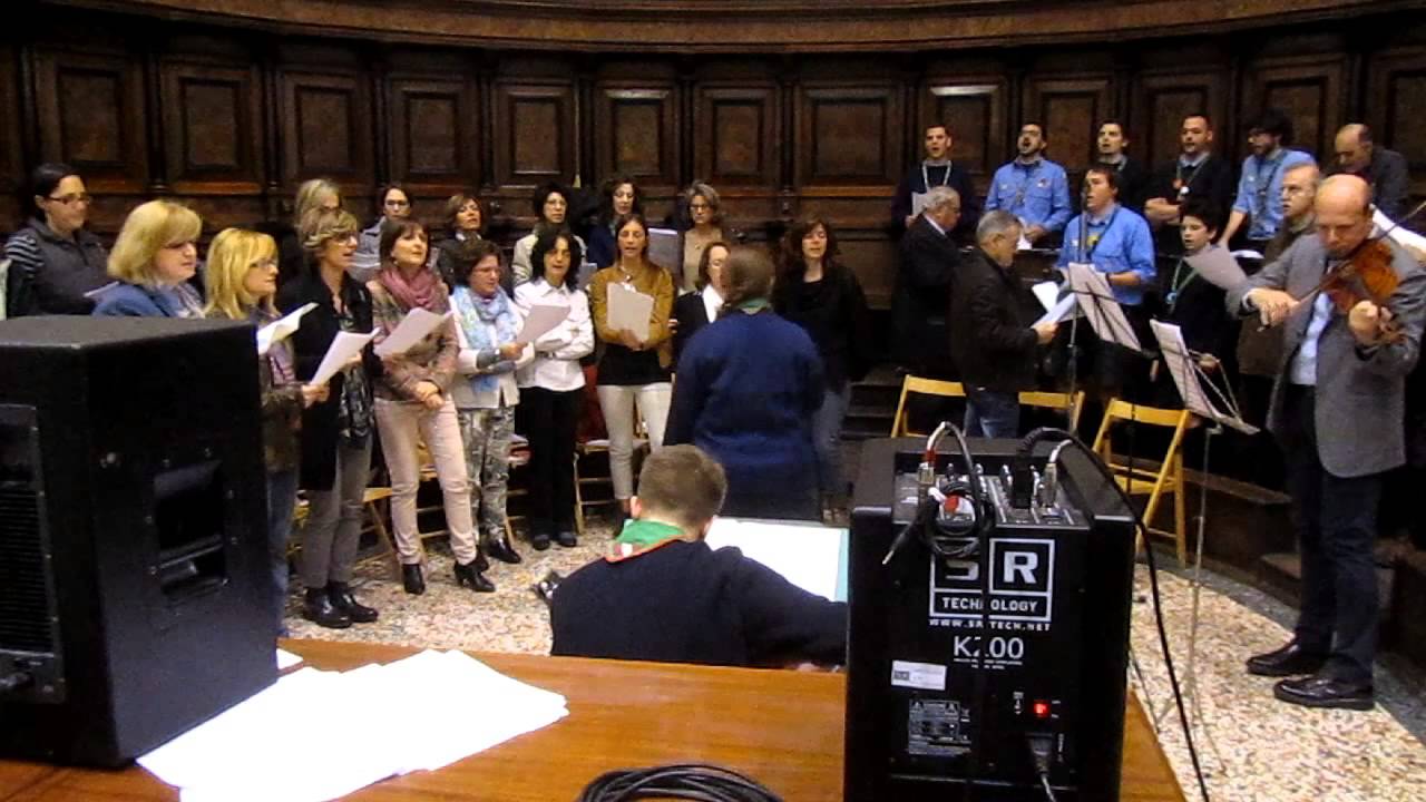 Santo [Osanna nelle altezze] (Rossi, Emberti Gialloreti) - Coro San Domenico (Cesena) - Pasqua 2014