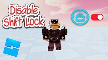 How to Disable Shiftlock in Roblox Studio! (2025)