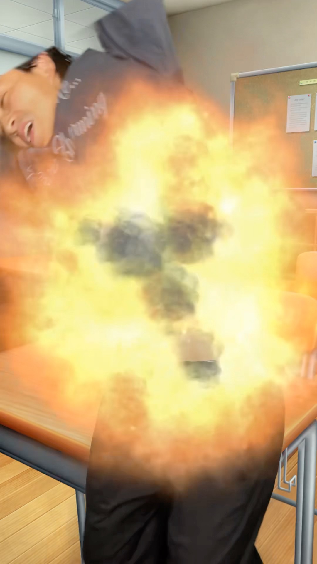 In a world where you'll be killed if you don't explode, the only