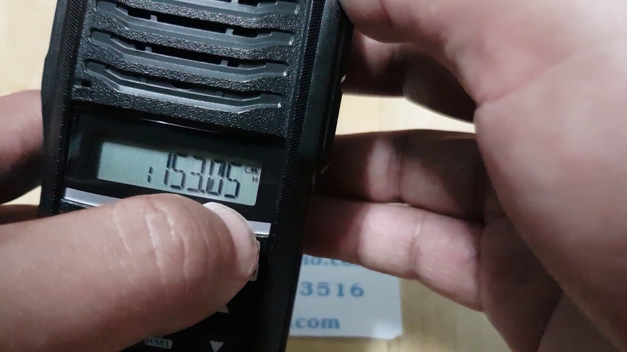 วิธีบันทึกช่อง Icom ic V86T