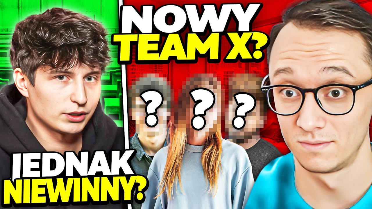 NOWY TEAM X POD PRZYKRYWKĄ? (CZAJNIK, STANOWSKI, WARDĘGA, TAŃCULA, KANAŁ ZERO, CHYTRY MIŚ)