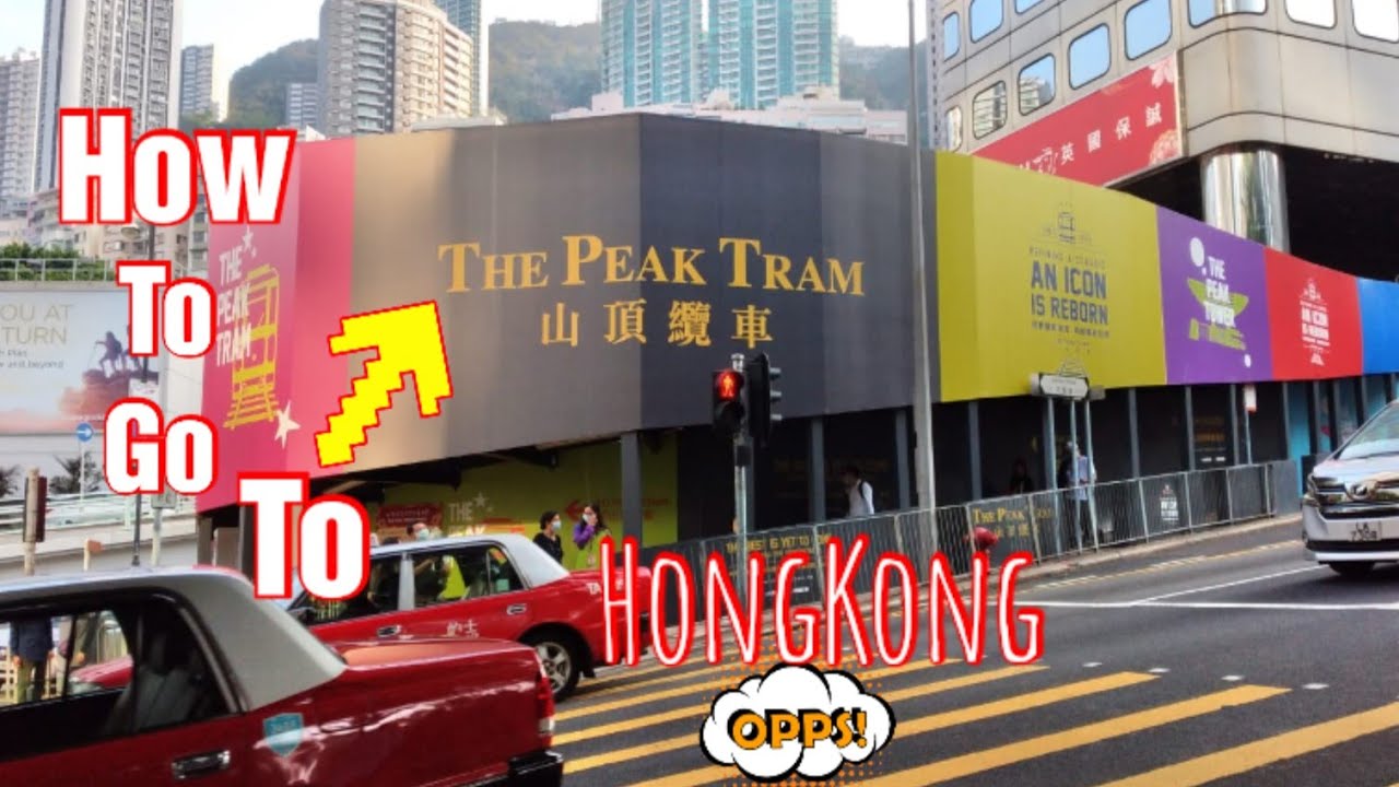How To Go To The Peak Tram | Hongkong Park Admiralty | Cathedral Church Central Hongkong. Part 1
