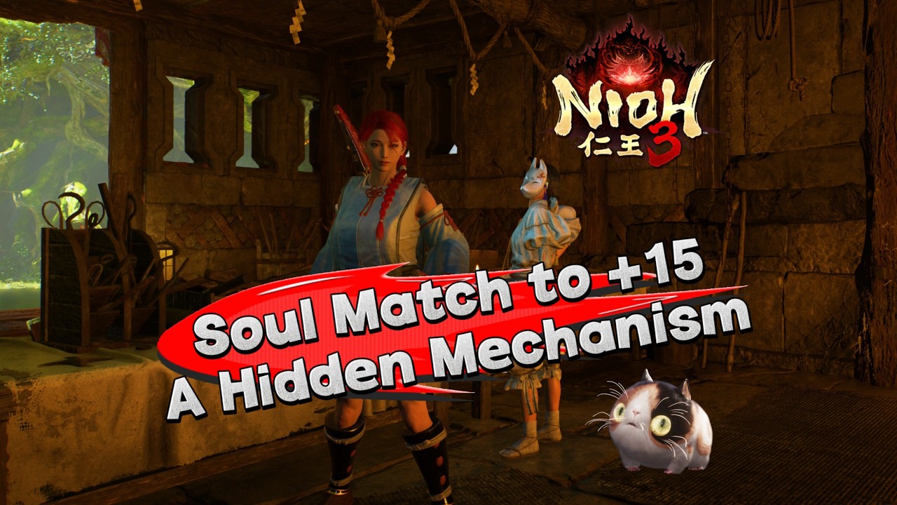 Nioh 3: (Обновлено 24.02) Soul Match до +15, Скрытый механизм, 1.03.02