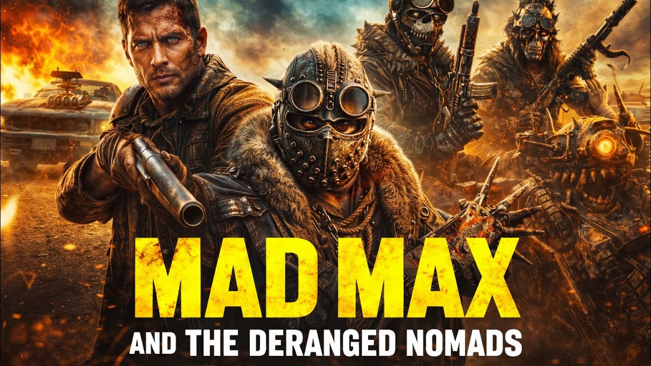 MAD MAX AND THE DERANGED NOMADS.(AMAZING)💀