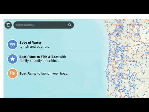 Find a Place to Fish Near You | How to Use the Map