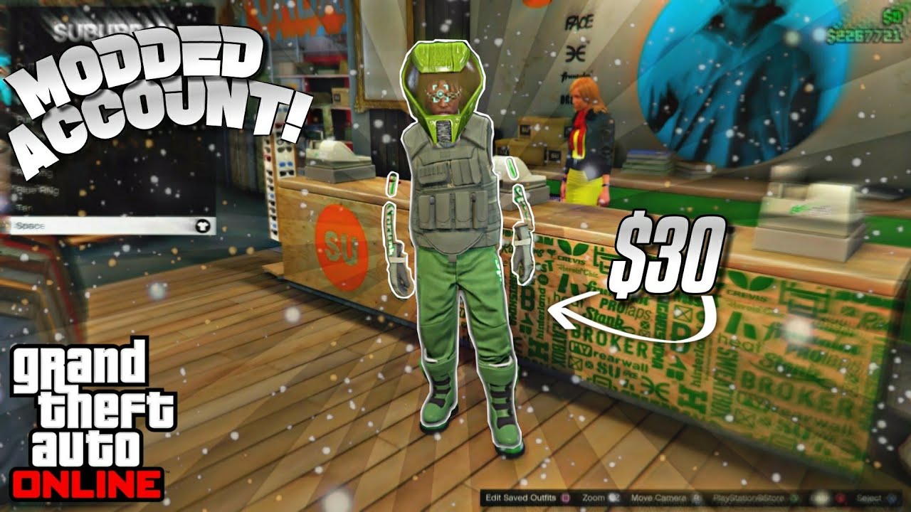 I Bought A Very Cheap GTA 5 Online Modded Account For PS4! Wont Believe What It Had... "Worth It