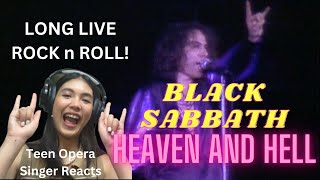 Teen Opera Singer Reacts To Black Sabbath - Heaven and Hell (Live)