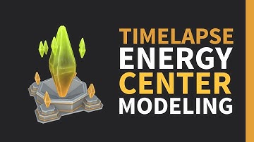 Autodesk 2018 3Ds max | TımeLapse Energy Center Modeling | Project Way Of The Darkness