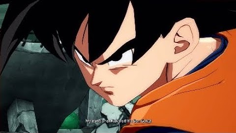 Goku says kakarot to Broly