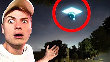 I saw a ufo (caught on camera)