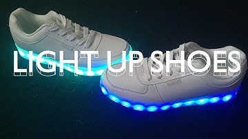 LIGHT UP SHOES UNBOXING