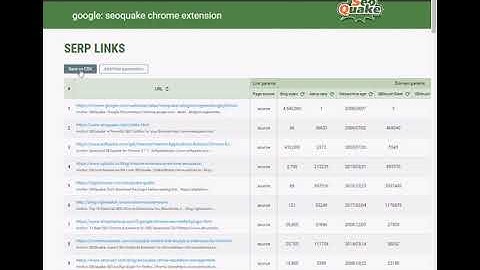 How to install, configure, and use SEOquake