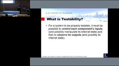 Software Architecture 6 - Quality attributes in detail 3