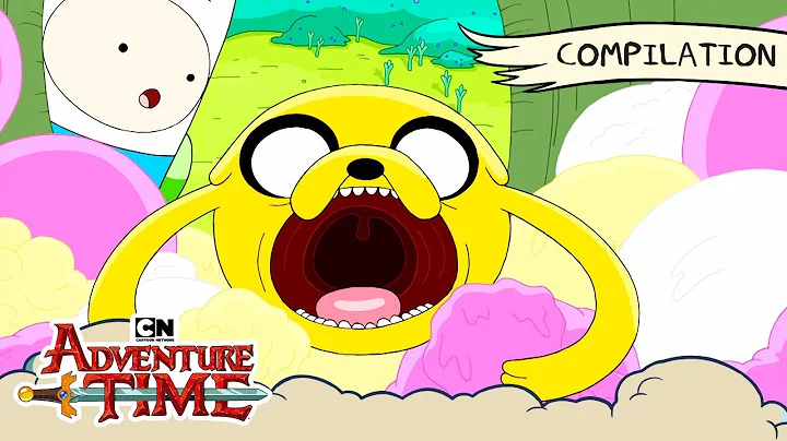 One Hour Our Favourite Finn and Jake Adventures! | 4K Compilation | Cartoon Network