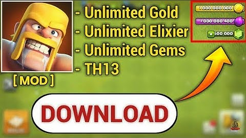 How To Download Coc Mod Apk Private Server Th13 Latest Version 2020 Unlimited Everything