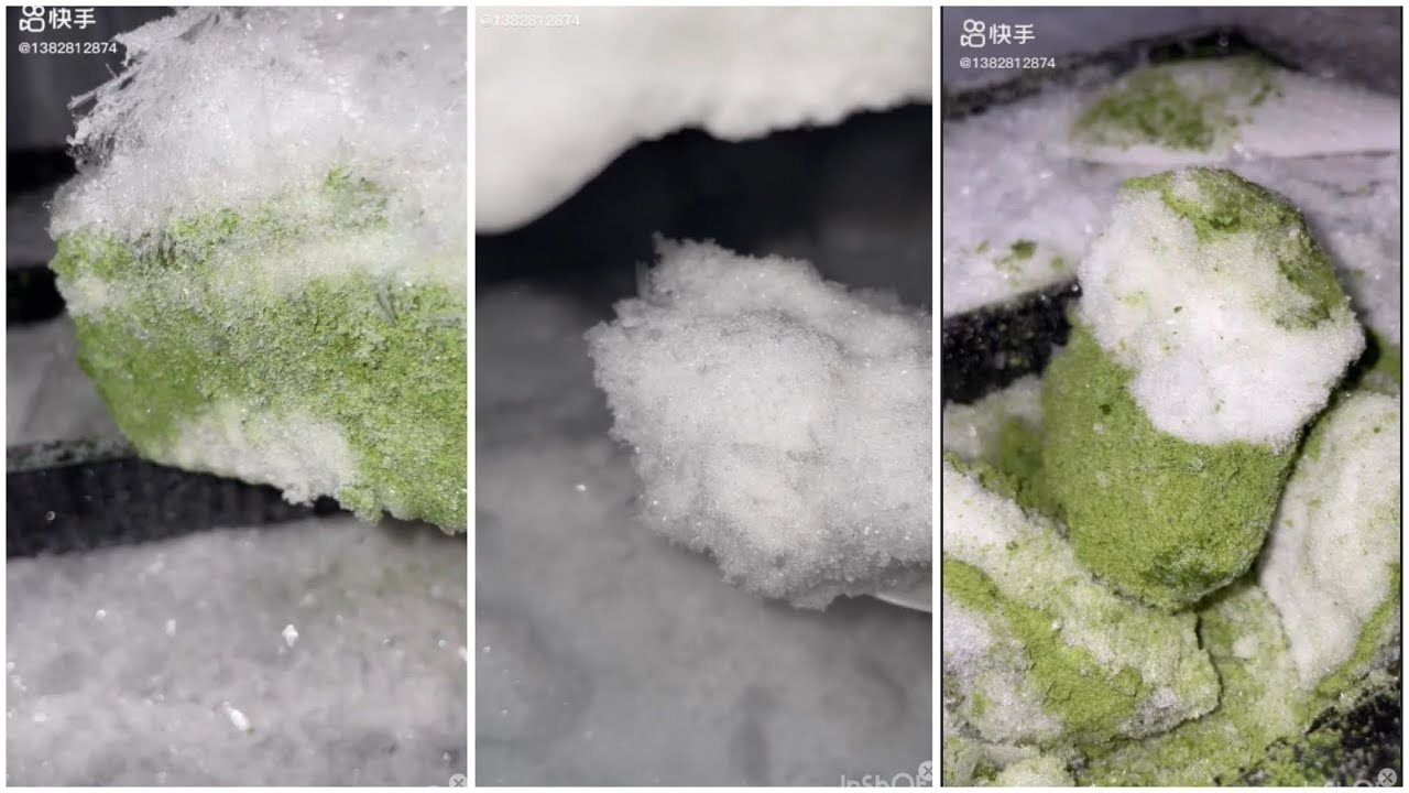 EP.294FREEZER FROST | EATING ICE .asmr iceeating #freezerfrost #iceeating