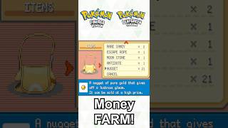 The BEST EARLY GAME Money Farm in Pokémon Fire Red and Leaf Green