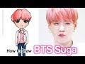 How to Draw Suga | BTS