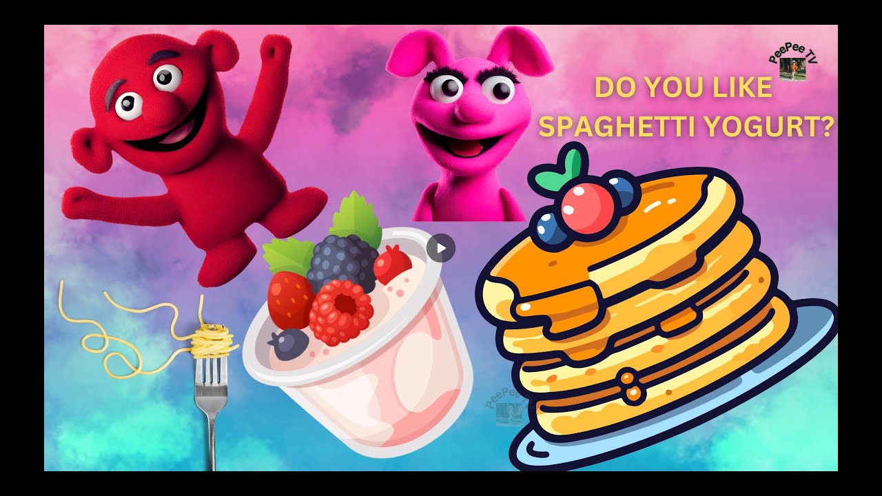 DO YOU LIKE SPAGHETTI YOGURT? Kids Song PeePee TV YouTube